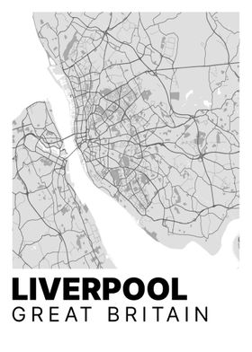 Liverpool City Map