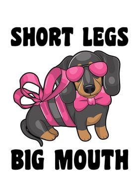 Short Legs Big Mouth Funny