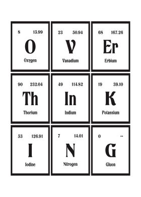 Overthinking of Elements