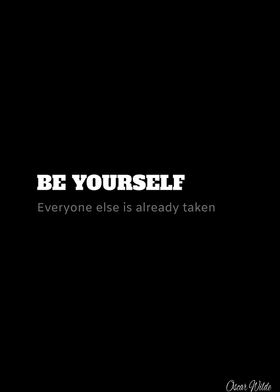 be yourself quotes