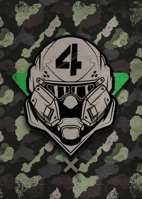 'MWII Badge 26' Poster by Call of Duty | Displate