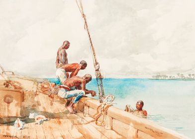 The Conch Divers 1885