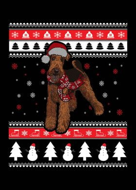 Airedale Terrier Christmas