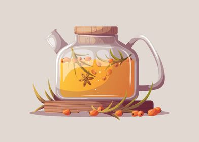 Sea buckthorn tea