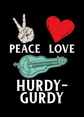 Peace Love Hurdy Gurdy