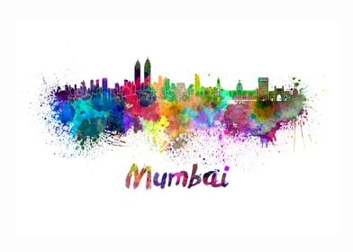 Mumbai skyline