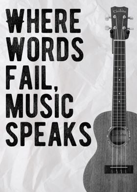 Music Speaks Music Quote