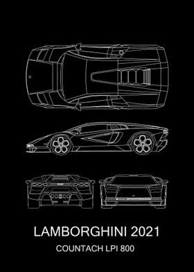 lamborghini countach 2021