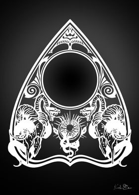 Board planchette Devil