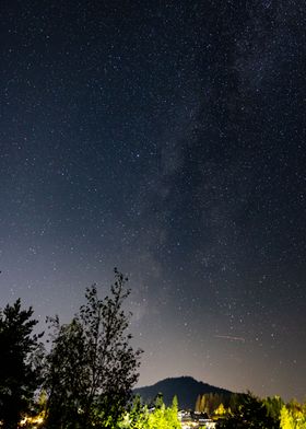 Milky Way above Austria