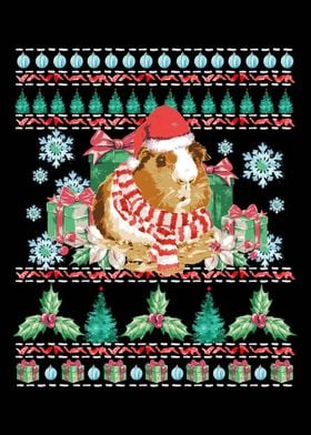 Guinea Pig Ugly Christmas 