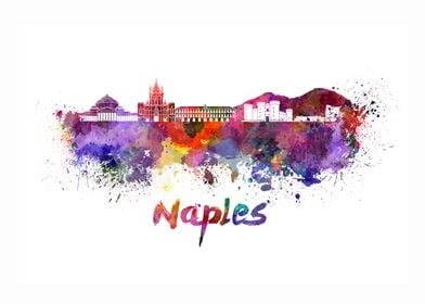 Naples skyline