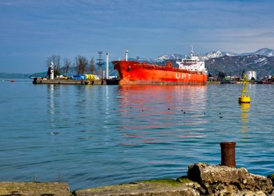 Batumi sea port