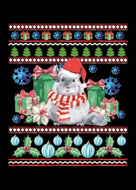 Chinchilla Ugly Christmas 