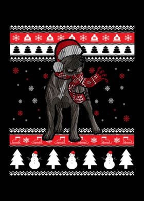 Cane Corso Ugly Christmas