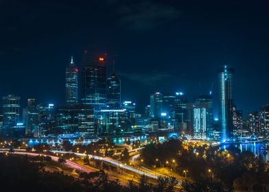 Perth Cityscape at Night