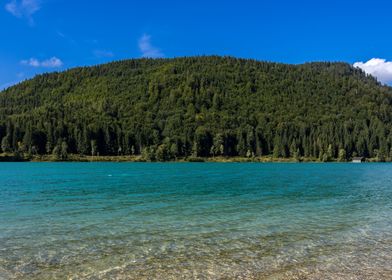 Bavarian turquoise Lake