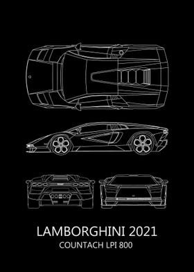 lamborghini countach 2021