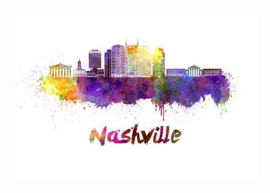 Nashville v2 skyline