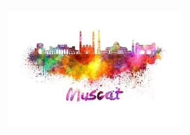 Muscat skyline