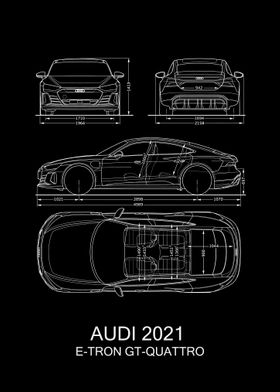 Audi e tron GT Quattro2021