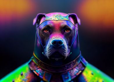 Cosmic Pitt Bull Soldier