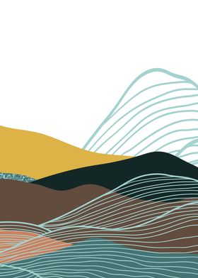 Mountain layout design
