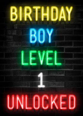 BIRTHDAY BOY LEVEL 1