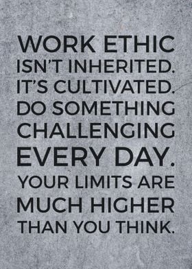 Work Ethic