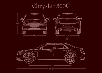 Chrysler 300C2017Blueprint