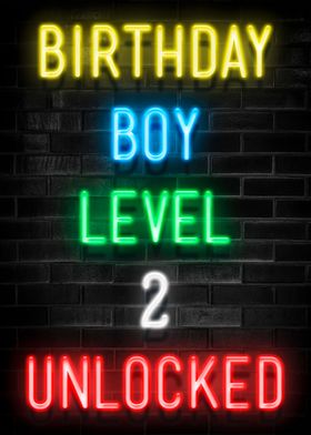 BIRTHDAY BOY LEVEL 2