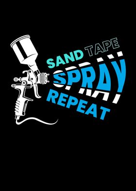 Sand Tape Spray Repeat