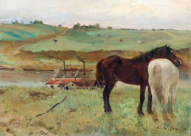 Horse in a Meadow 1871 