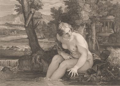 Diana Bathing In River