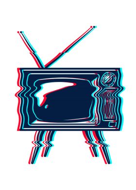 Retro tv object