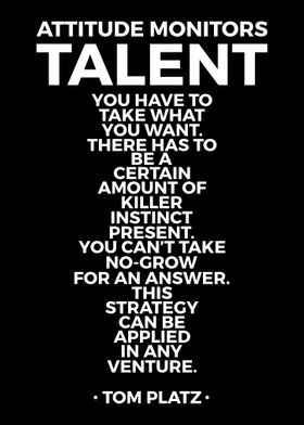 Attitude Monitors Talent