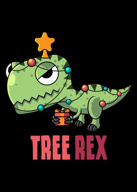 TRex Ugly Christmas Tree