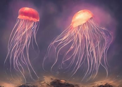 Dancing jellyfish 