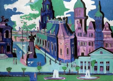 View of Dresden 1926