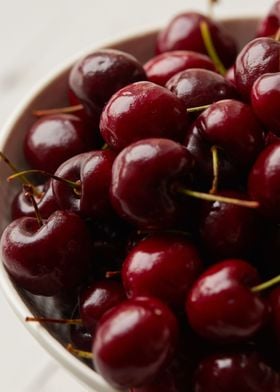 cherries bowl