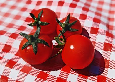 four tomatoes