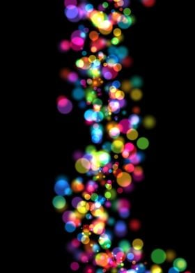 rainbow Bokeh Lights