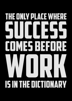 Work and Success