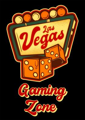 Gaming Zone Las Vegas Sign