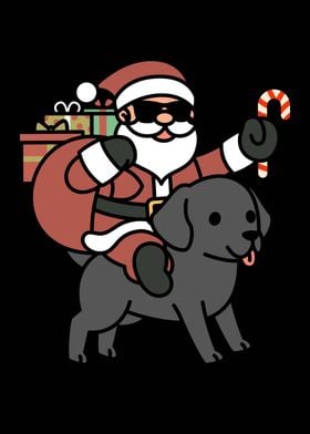 Great Dane Santa Claus 