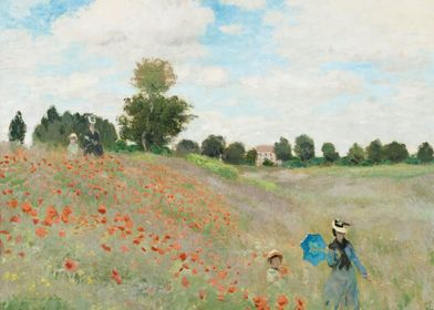 The Poppy Field 1873