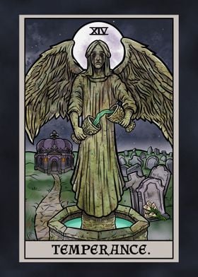 Temperance Terror Tarot