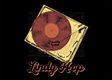 Lindy Hop Turntable Art