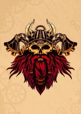 Steampunk Viking Design