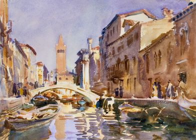 Venetian Canal 1913